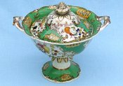 Shell pierced shape, cream bowl
