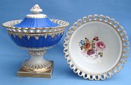 Ribbed shape, cream bowl