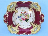Shell pierced shape, oblong dish